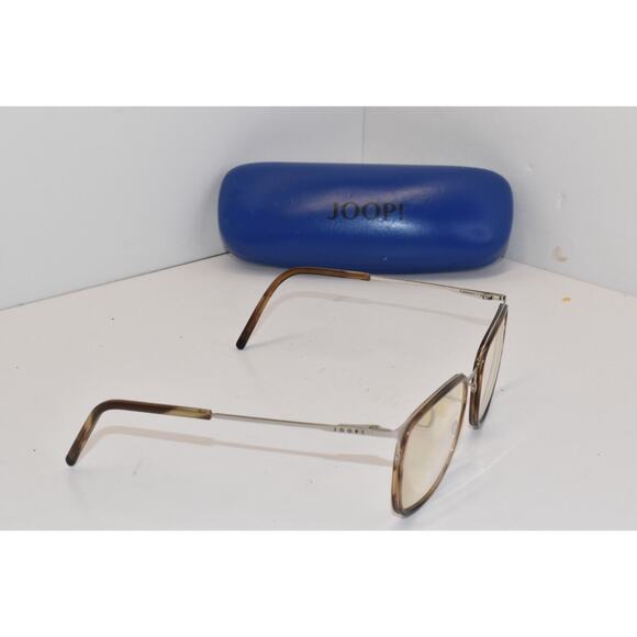 JOOP! 83227 Braun Silber Oval Brillengestell Eyeglass FRAMES ONLY 53-19 140 - Picture 1 of 8